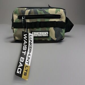 Lunkerhunt 1.26L Waist Bag Color: Camo, Fabric/Material: TPE,